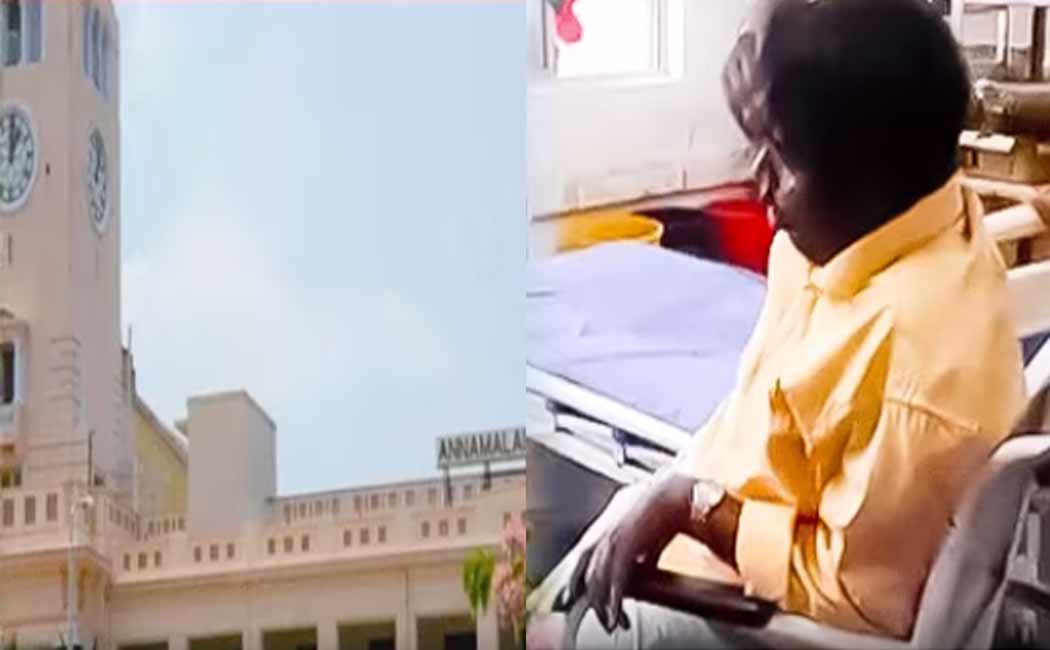 employee of Annamalai University attempted lost their life