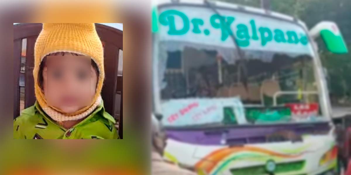 'One and a half year old child lost their live in bus collision; Tragedy in Attur