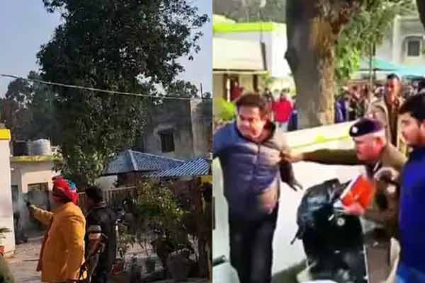 Fight between former BJP MLA and independent MLA in Uttarakhand