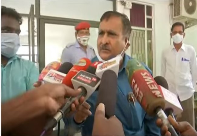 ANNA UNIVERSITY VICE CHANCELLOR SURAPPA PRESS MEET AT CHENNAI