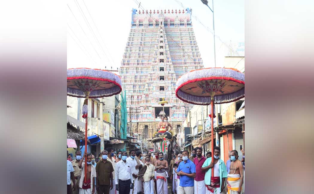 Theft at Srirangam temple