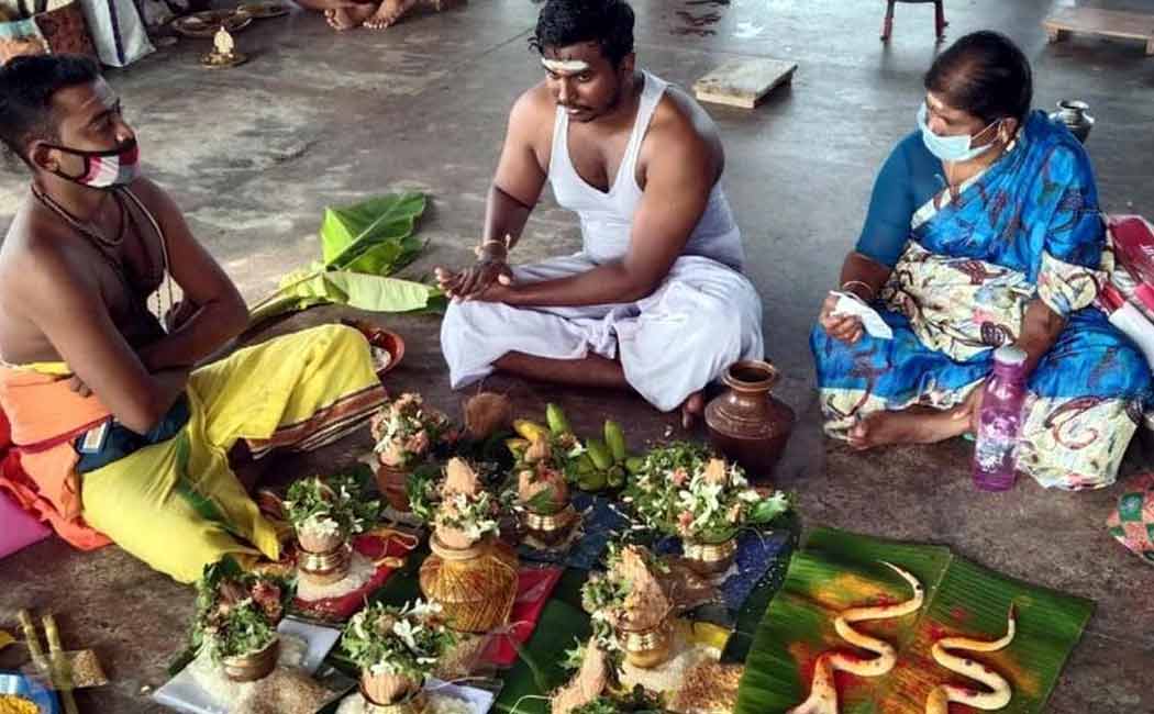 Permission for Puja in Erode kooduthurai