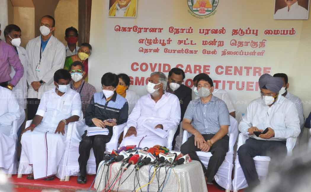 Corona Care Center established at Don Bosco School