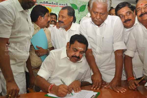 VCK Leader thol Thirumavalavan congrats EPS