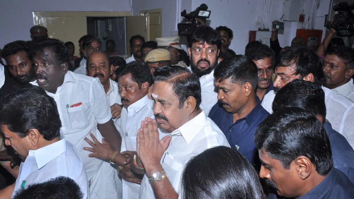 Edappadi appeared in court; Police