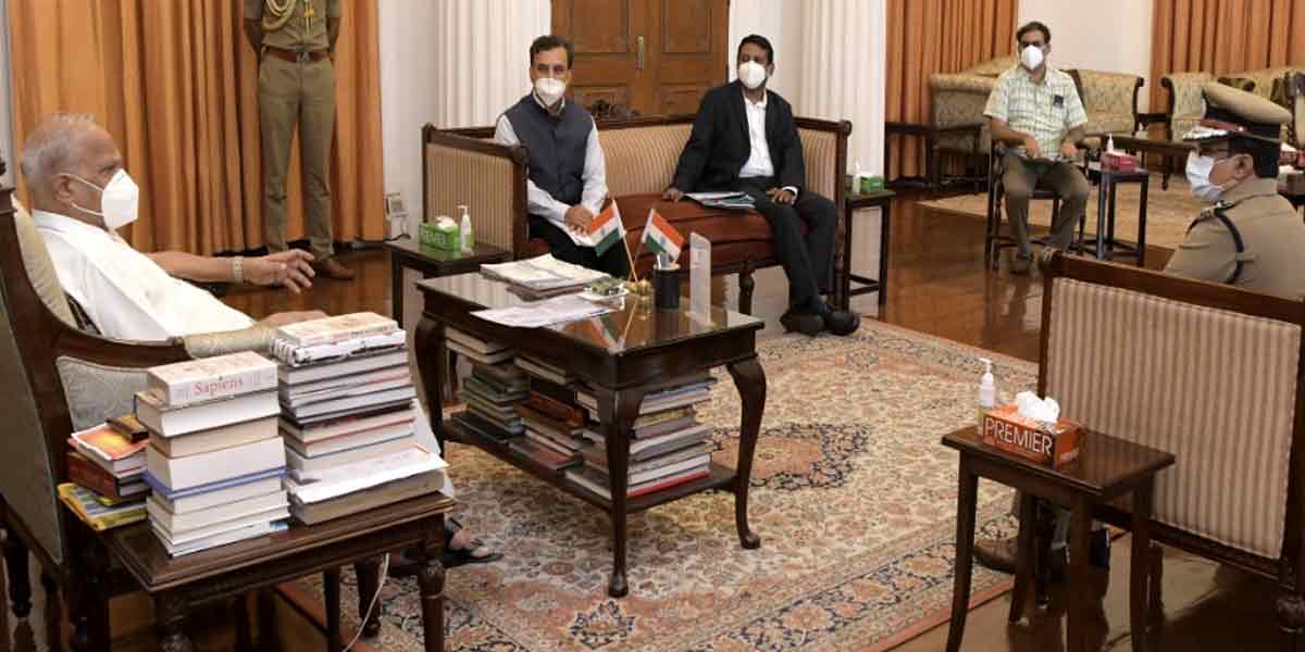 Chief Secretary of Tamil Nadu meets Governor!