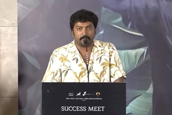 kalaiyarasan react about his meme in vaazhai success meet