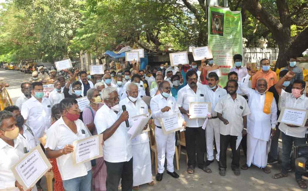 people involved in struggle