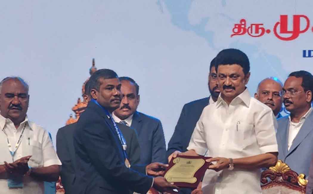 Korean Tamil wins cycling competition