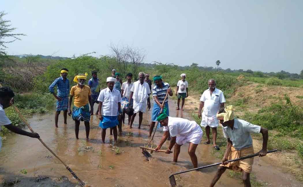 400 acres of agricultural land to prosper ... Public works of the people of two districts ..!
