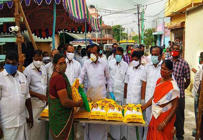 containment zones peoples erode district dmk party
