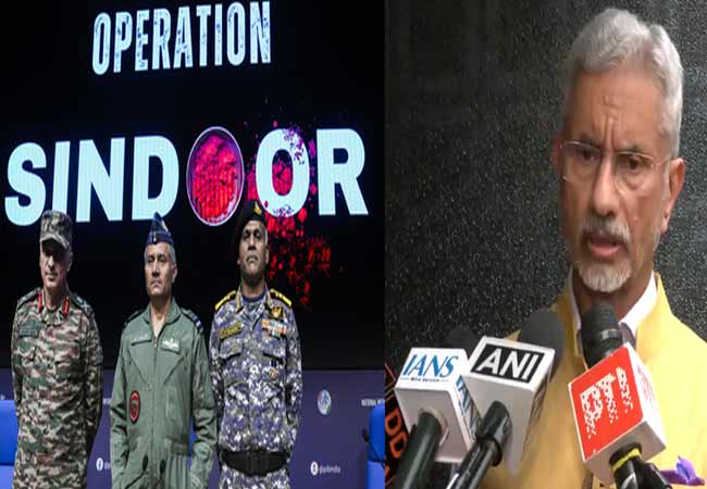 external affairs minister jaishankar says about operation sindoor