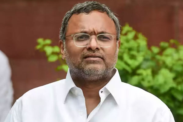 Karti Chidambaram said that Amit Shah comment reflects Manusmriti