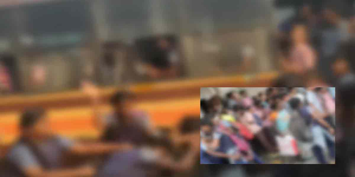 Schoolgirls attacked at the bus station!