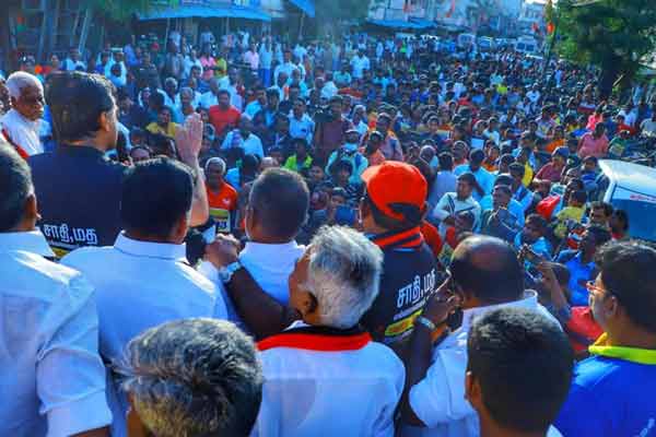 mdmk party conducted marathon in 14 years at madurai yanaimalai participated in durai vaiko