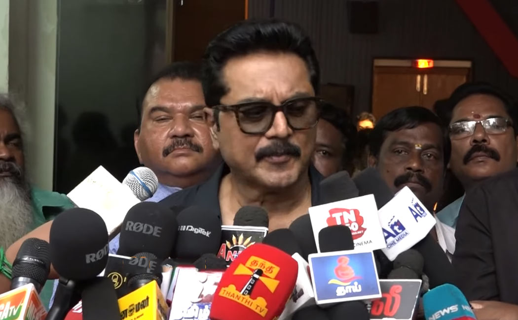 sarathkumar about his latest speech