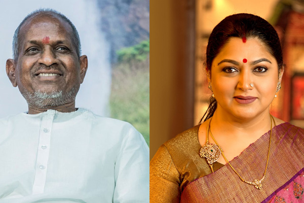 kushboo about ilaiyaraaja