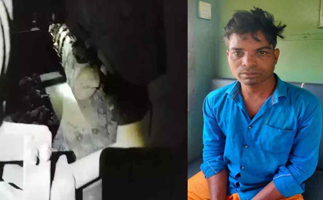 Attempt to overturn a train in Chennai?; The police arrested the accused