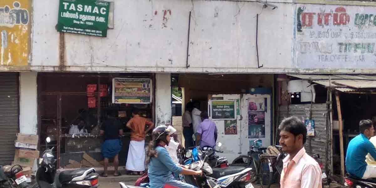 Is there a Tasmac store near the school ...? Public struggle