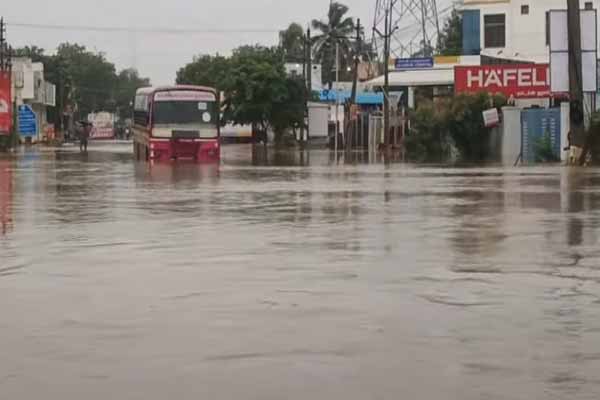Heavy downpour Damage in southern districts