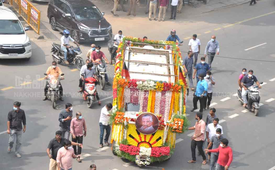 The body of the late Shanmuganathan was cremated