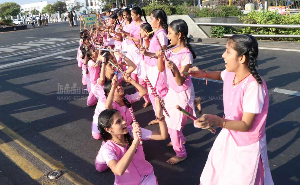 Parade rehearsal