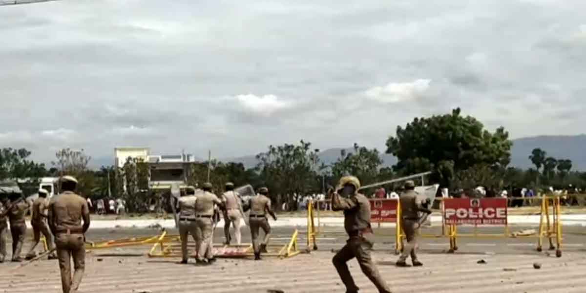144 Prohibitory Order in Kallakurichi... Neighboring district police gathering!