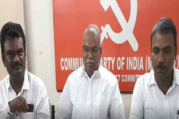 cpim balakrishnan talks about north indian laboures at karur