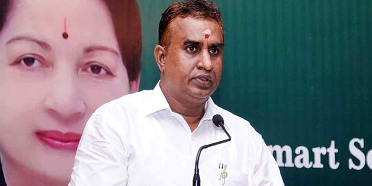 "It's been four years and the MPs have not done anything..." SP Velumani alleged