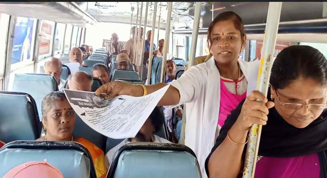 Preliminary action on the Tamil Nadu border to prevent the spread of NIFA virus!