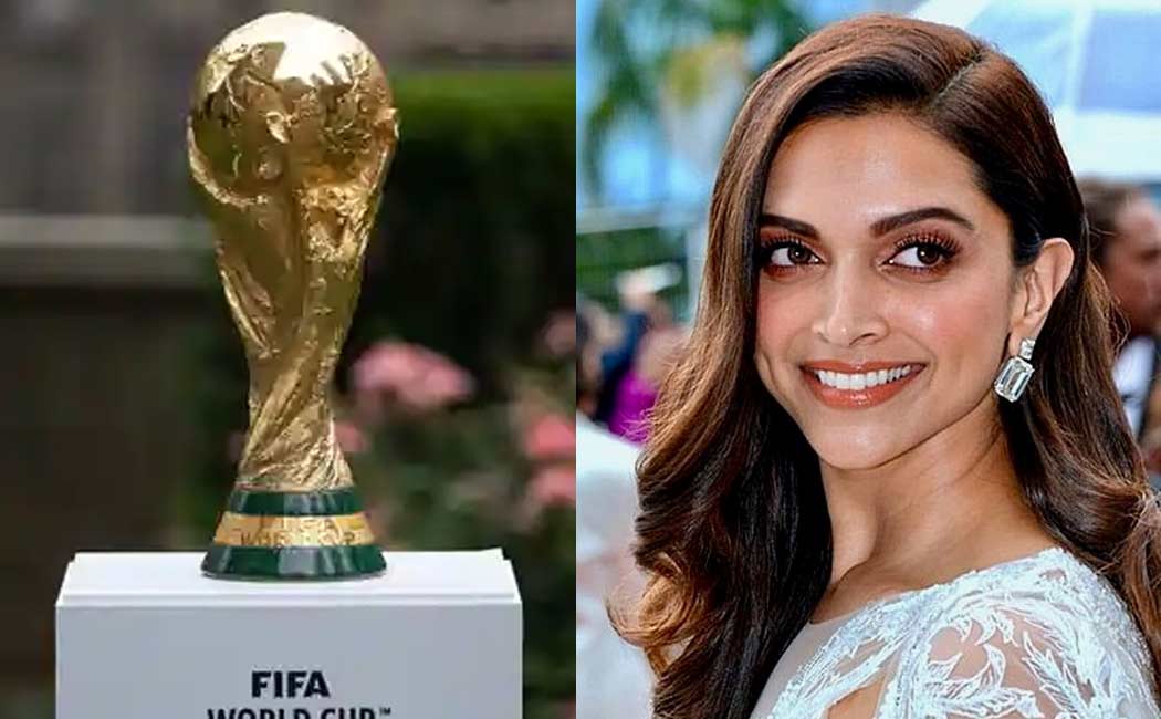 Deepika Padukone will unveil the FIFA World Cup trophy