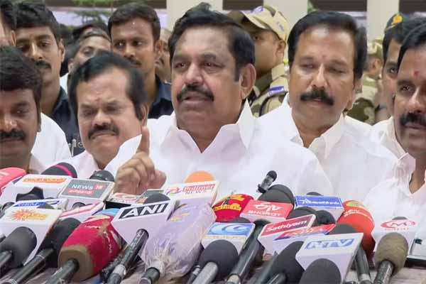 Change in alliance position Edappadi Palaniswami sensational response