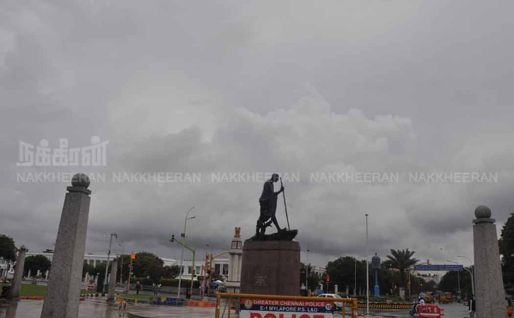 Heavy rain started in various places in Chennai!