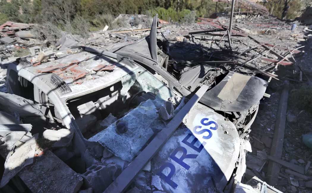3 journalists passed away in Israeli incident on Lebanon