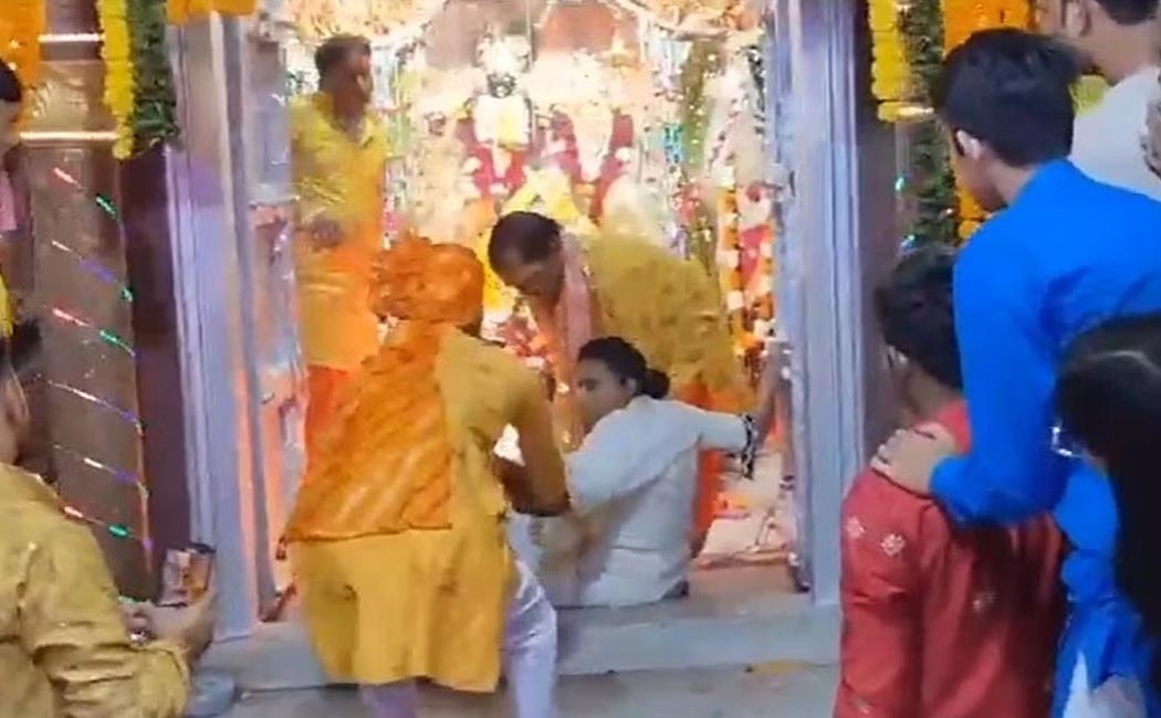 panna royal family maharani jiteshwari kumari fir for committing indecency inside temple