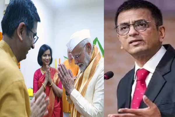 Chief Justice Chandrachud says Prime Minister can participate in judges' house functions