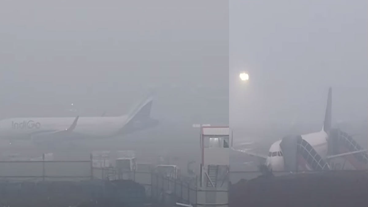 Boogie smog; Flight delay in Chennai