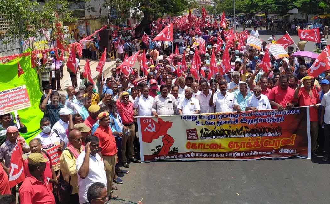Transport workers struggle