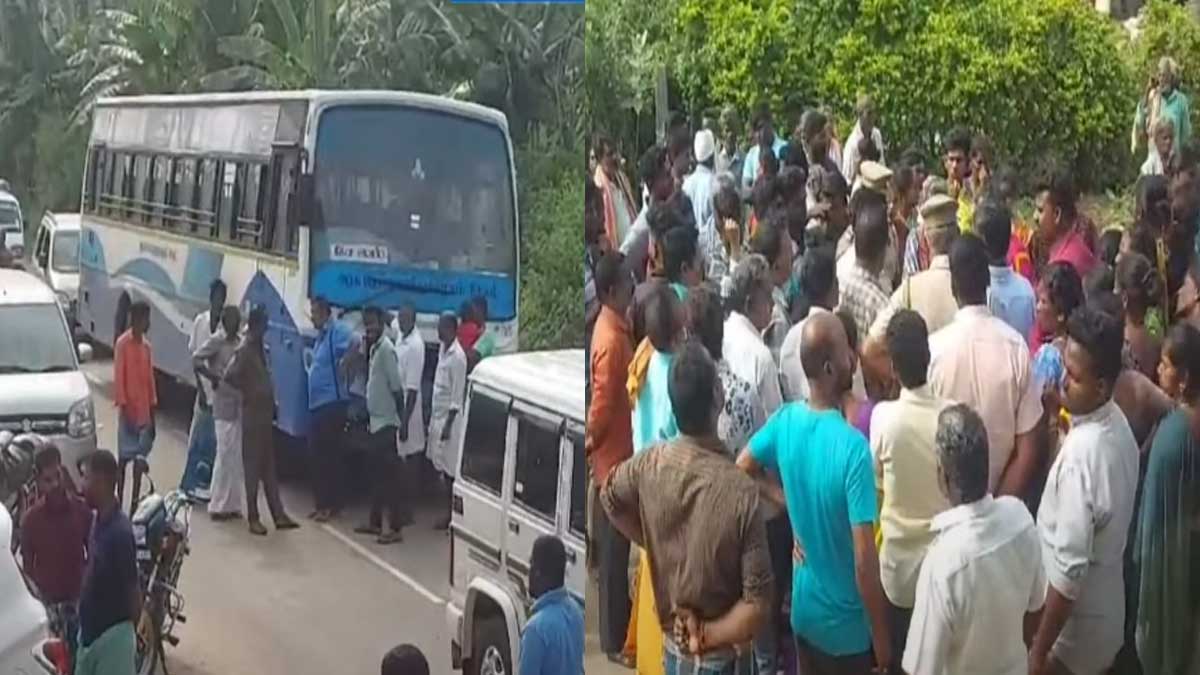Did the woman die due to wrong treatment?-Relatives block the road