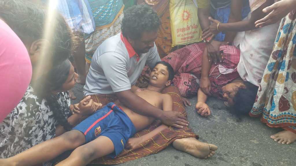 The negligence of a construction company - 9-year-old baby in accident!!