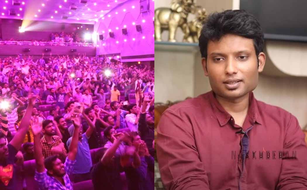 Varisu thunivu celebration at Rohini cinemas
