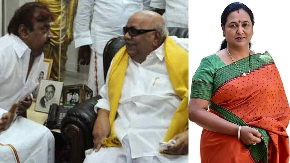'The friendship between Vijayakanth and the artist is very deep' - Premalatha Vijayakanth is proud