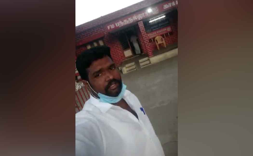 A person shouted front of Panthanallur station