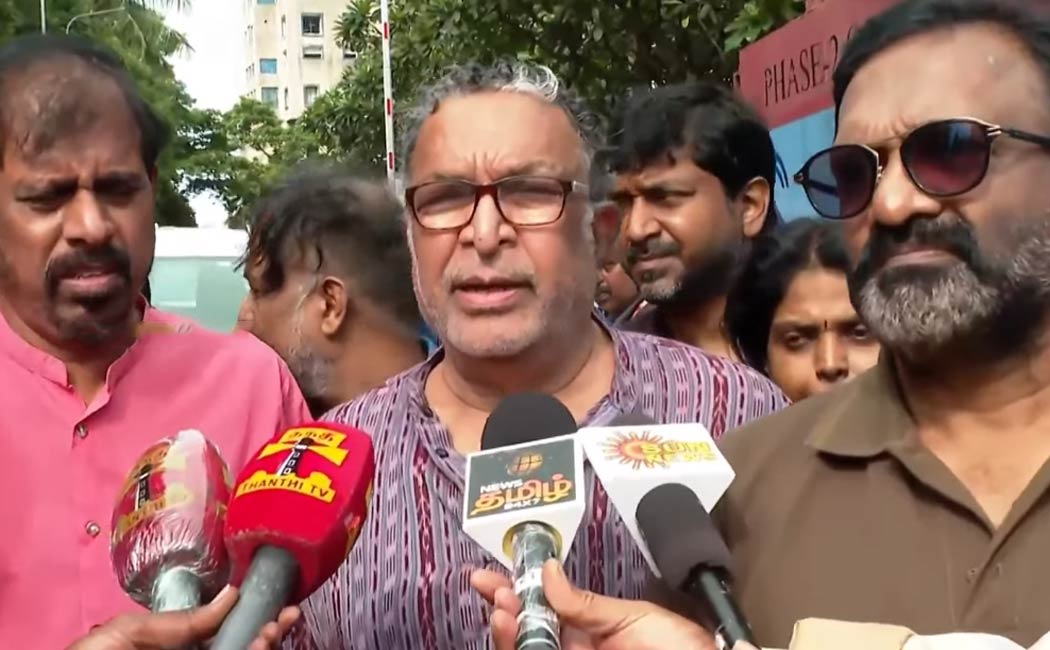nassar about vijayakath health condition