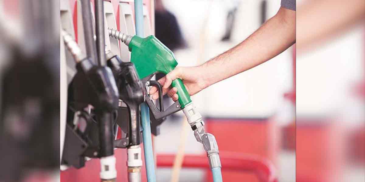 Low petrol price after a month!