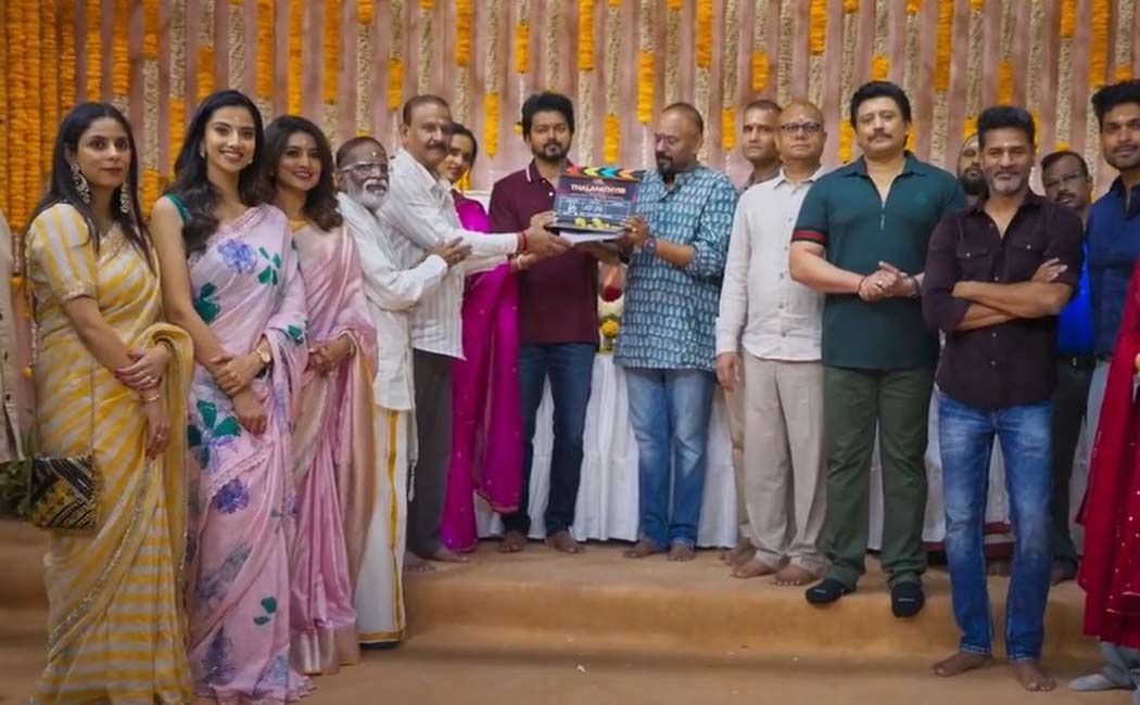 Thalapathy68 pooja videos out now