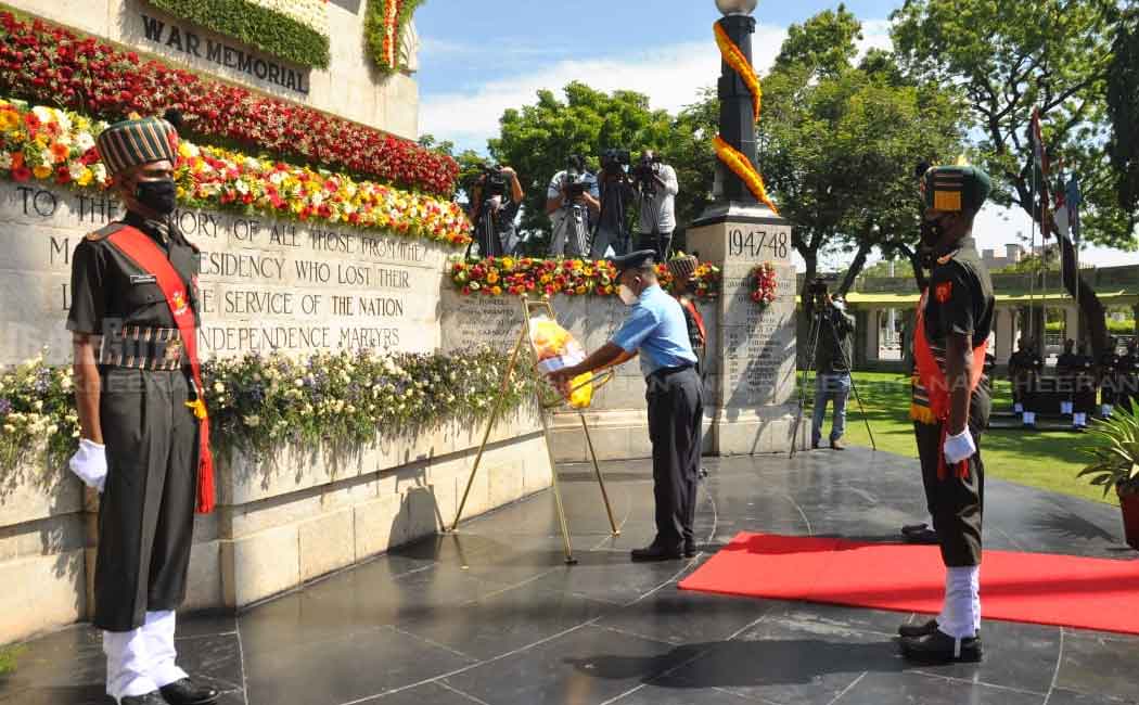 Troops pay tribute to Kargil War Memorial Day
