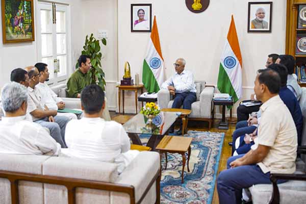 BJP in an attempt to form a government elected by the people in manipur