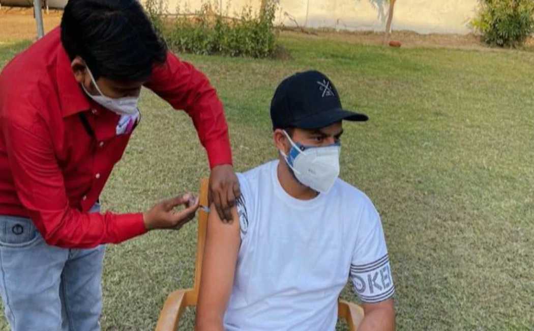 kuldeep yadav vaccination
