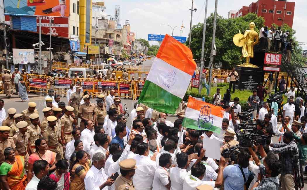 K.S.Alagiri who was on Egmore.